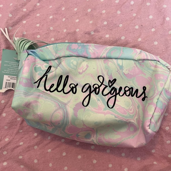 Hello Gorgeous Pastel Cosmetic Bag - Picture 1 of 3